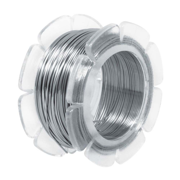 Fil d'acier ø 0,5 mm x 10 m - Rayher - Rougier et Plé