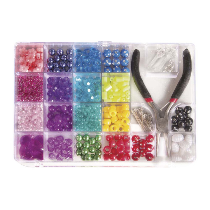Kit de démarrage Perles apprêts et pince - Rayher - Rougier et Plé
