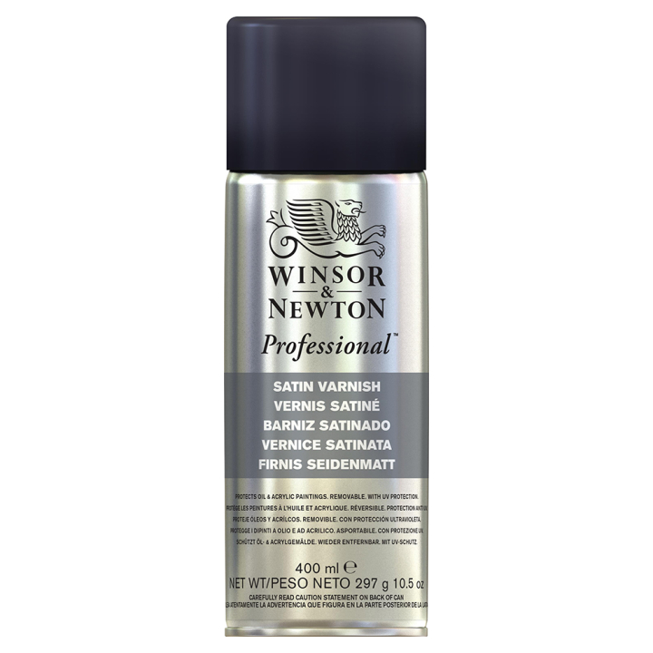 Vernis Satiné W&N Professional spray 400 ml - Winsor & Newton - Rougier et Plé