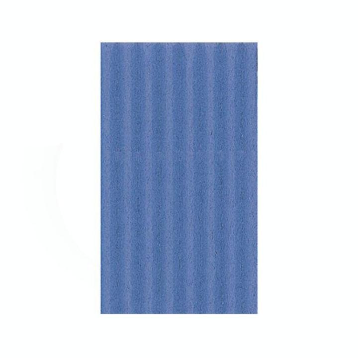 Carton ondulé 50 x 70cm bleu France - Clairefontaine - Rougier et Plé