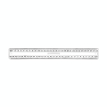 Règle en plastique graduée 2 biseaux 30cm - Wonday - Rougier et Plé