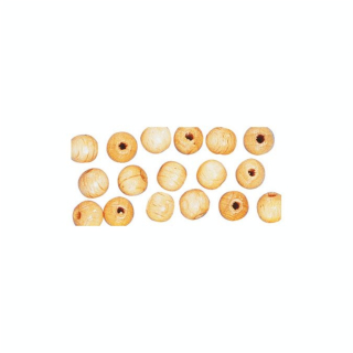 Sachet de perles en bois poli Ø6mm - Rayher - Rougier et Plé
