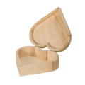 Boite coeur en bois 17 x 16 x 6 cm - Artemio - Rougier et Plé