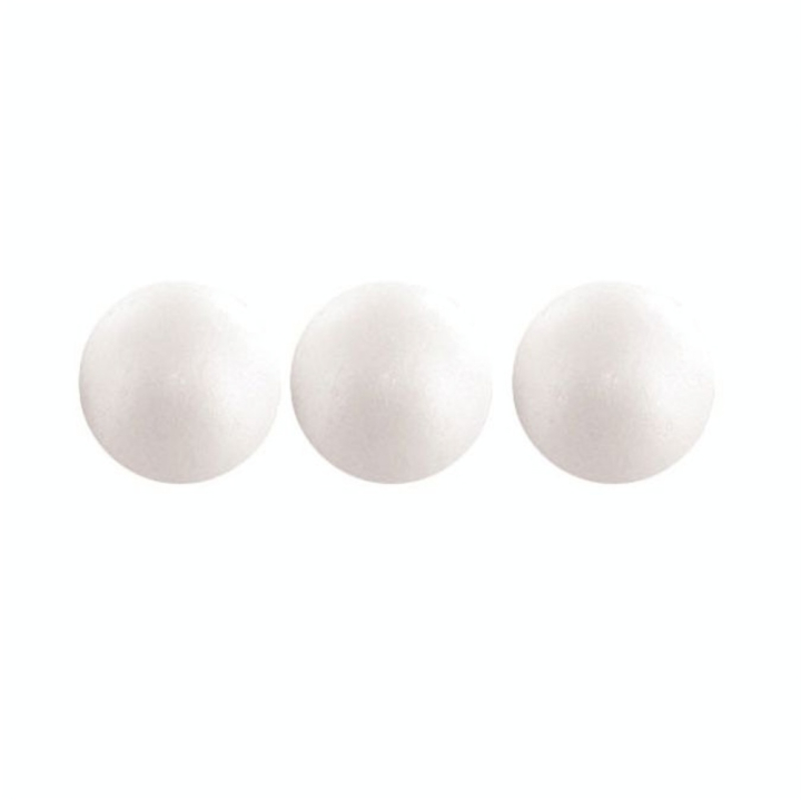 Pack de 3 Boules styropor diamètre 8 cm - CTOP - Rougier et Plé