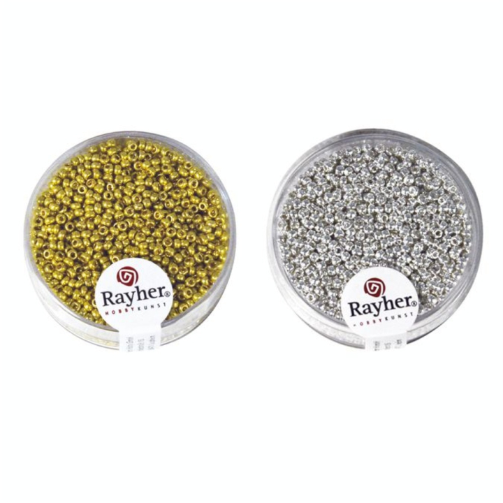 Perles de rocaille 2 mm nacrées - Rayher - Rougier et Plé