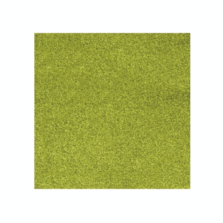 Papier pailleté vert mai 30x30cm - Rayher - Rougier et Plé
