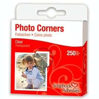 Coins photo adhésifs transparents 250 pièces - Artemio - Rougier et Plé