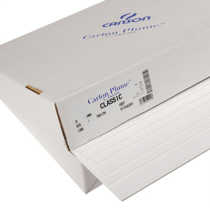 Carton plume 3 mm classique - Canson - Rougier et Plé