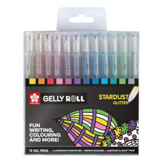 Stylo gel Gelly Roll 12 couleurs Set Stardust - Sakura - Rougier et Plé