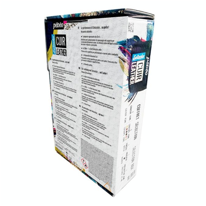 Peinture Cuir Setacolor Coffret Sélection - Pébéo - Rougier et Plé