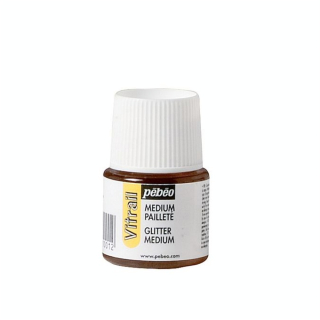 Médium pailleté 45 ml pour peinture Vitrail de Pébéo - Pébéo - Rougier et Plé