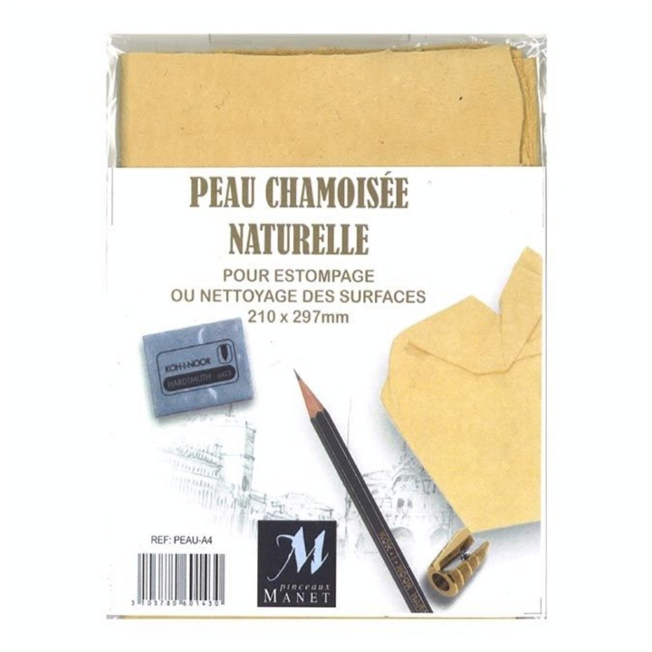 Peau chamoisée naturelle A4 - Manet - Rougier et Plé
