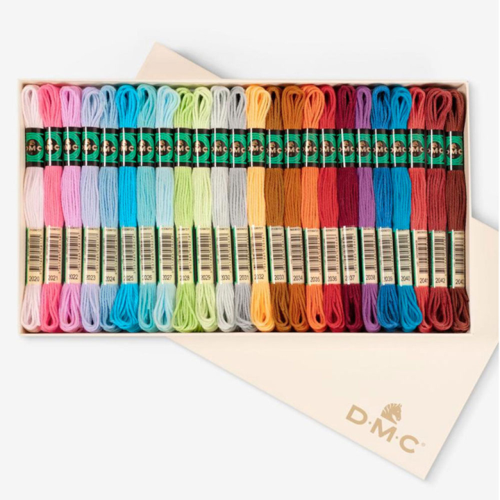 Boîte de 24 échevettes Retors mat - Rougier et Plé