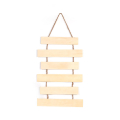 Décoration murale en bois 6 planches 30x 31 cm - Graine Créative - Rougier et Plé