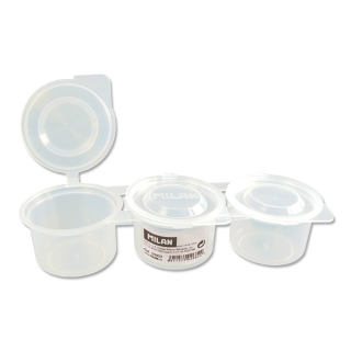 Pot pour mélange 3 x 70 ml + couvercle - Milan - Rougier et Plé