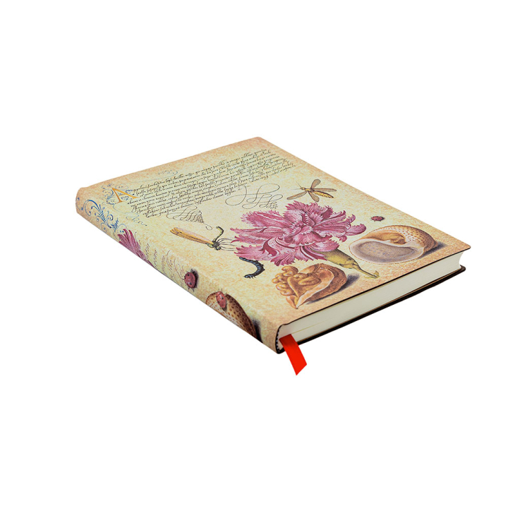 Carnet Souple 12,5 x 18 cm 176 p Uni Œillet Rose - Paperblanks - Rougier et Plé