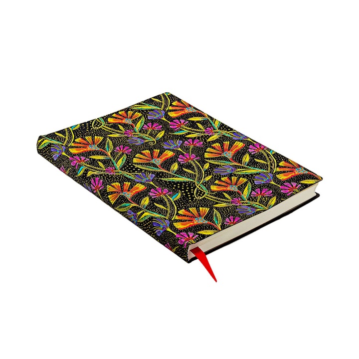 Carnet Souple 12,5 x 18 cm 176 p Ligné Fleurs Sauvages - Paperblanks - Rougier et Plé