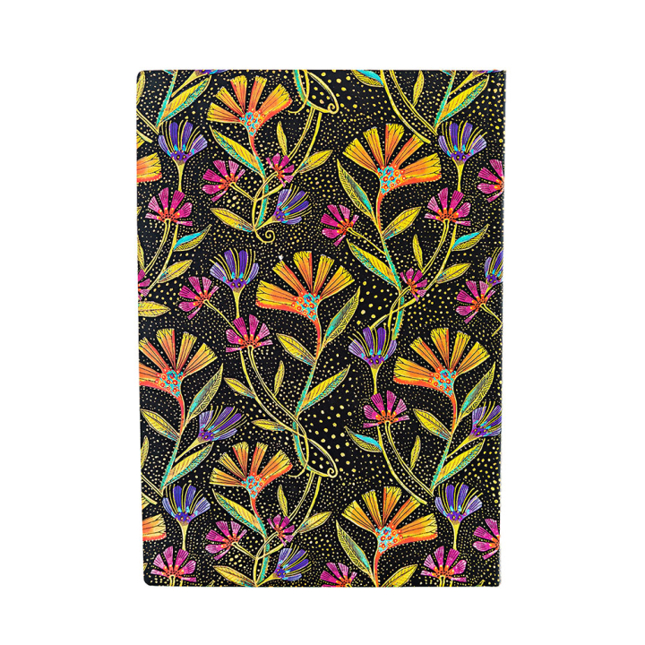 Carnet Souple 12,5 x 18 cm 176 p Ligné Fleurs Sauvages - Paperblanks - Rougier et Plé