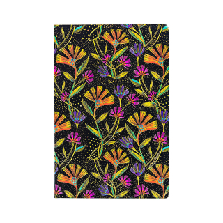 Carnet Souple 9 x 14 cm 208 p Ligné Fleurs Sauvages - Paperblanks - Rougier et Plé