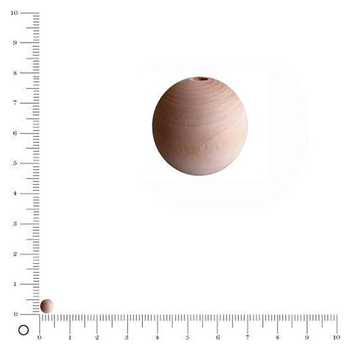 Perles en bois Ø 5 mm 250 pcs - Graine Créative - Rougier et Plé