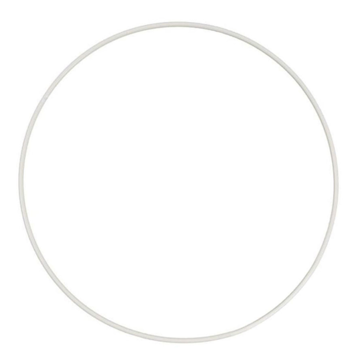 Carcasse d'abat-jour cercle nu Rilsan Ø 45 cm - Graine Créative - Rougier et Plé