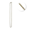 Chaine sautoir 64 cm Grosse mailles 4 mm Bronze - Graine Créative - Rougier et Plé