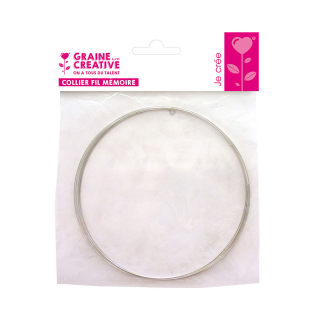 Collier fil mémoire 5 tours - Graine Créative - Rougier et Plé
