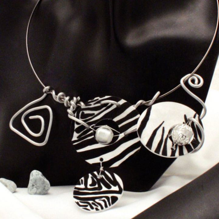 Collier fil mémoire 5 tours - Graine Créative - Rougier et Plé