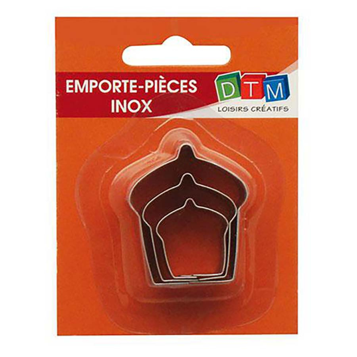 Emporte-pièces inox Cupcakes 3 pcs - DTM - Rougier et Plé
