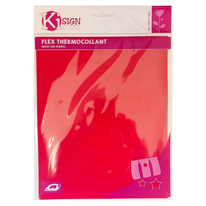 Flex thermocollant 20 x 25 cm Mat - Ki Sign - Rougier et Plé