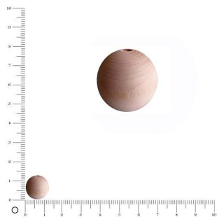 Perles en bois  Ø 12 mm 100 pcs - Graine Créative - Rougier et Plé
