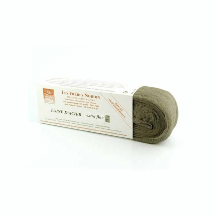 Laine d'acier extra-fine 200g  - Frères Nordin (Les) - Rougier et Plé