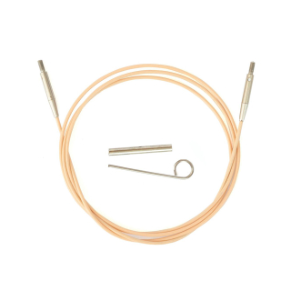 Câble pour aiguille circulaire 80 cm Rose gold - DMC - Rougier et Plé