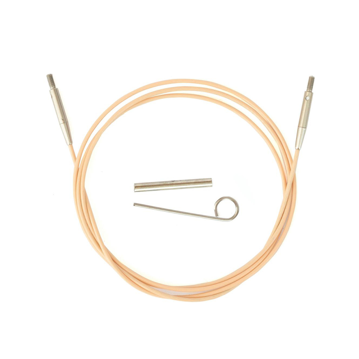 Câble pour aiguille circulaire 80 cm Rose gold - DMC - Rougier et Plé
