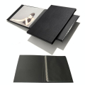 Press-book Modebook noir à l'italienne 30 x 21 cm + 10 pochettes - Prat - Rougier et Plé