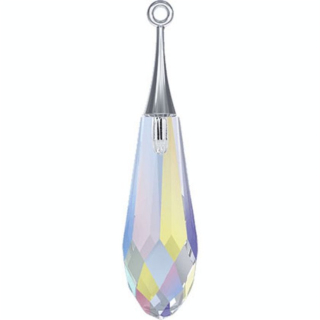 Pendentif Pure Drop argent 6532 - 31.5 mm - Cristaux de Swarovski - Rougier et Plé