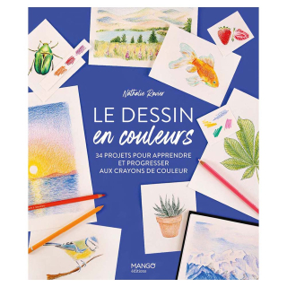 Livre Le dessin en couleurs - Mango - Rougier et Plé