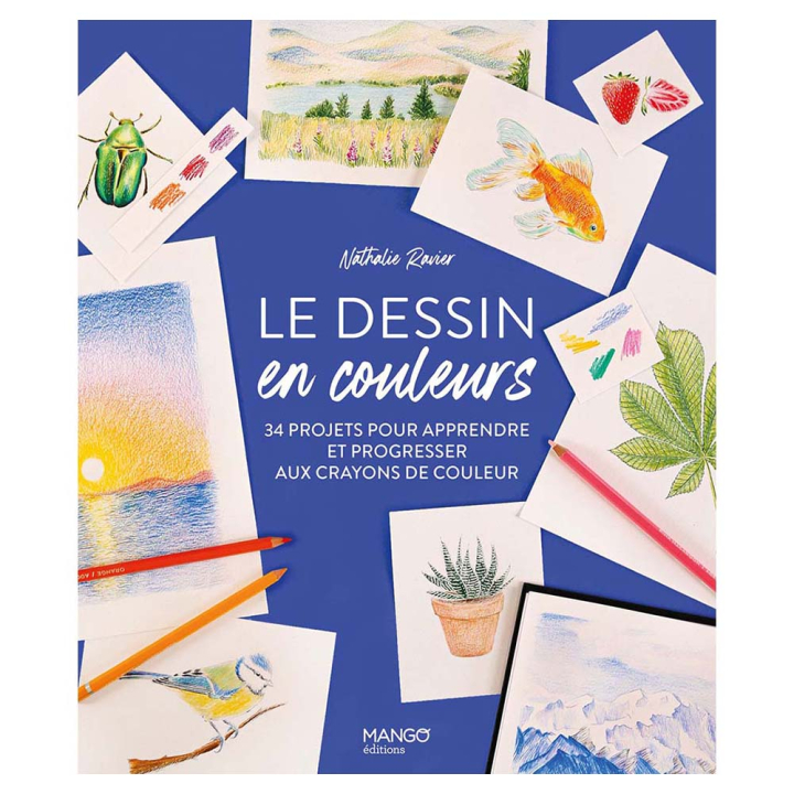 Livre Le dessin en couleurs - Mango - Rougier et Plé
