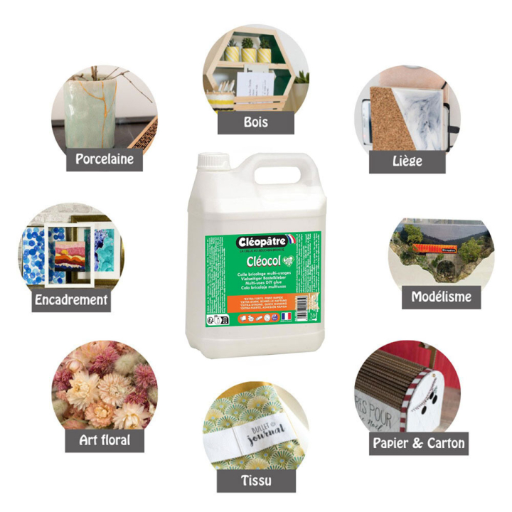 Colle Cléocol 5kg - Cléopatre - Rougier et Plé