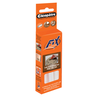 Colle en bâton extra-forte pour le bois set de 12 - Cléopatre - Rougier et Plé