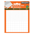 Carré de mousse adhésif ep. 3 mm Cléofoam - 250 pcs - Cléopatre - Rougier et Plé