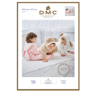 Livret Fil à tricoter Teddy Baby N°3 - DMC - Rougier et Plé