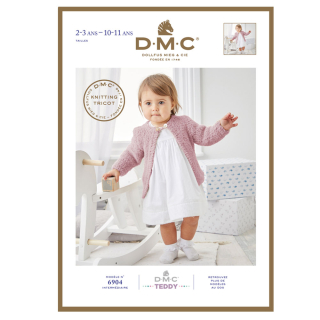Livret Fil à tricoter Teddy Baby N°4 - DMC - Rougier et Plé