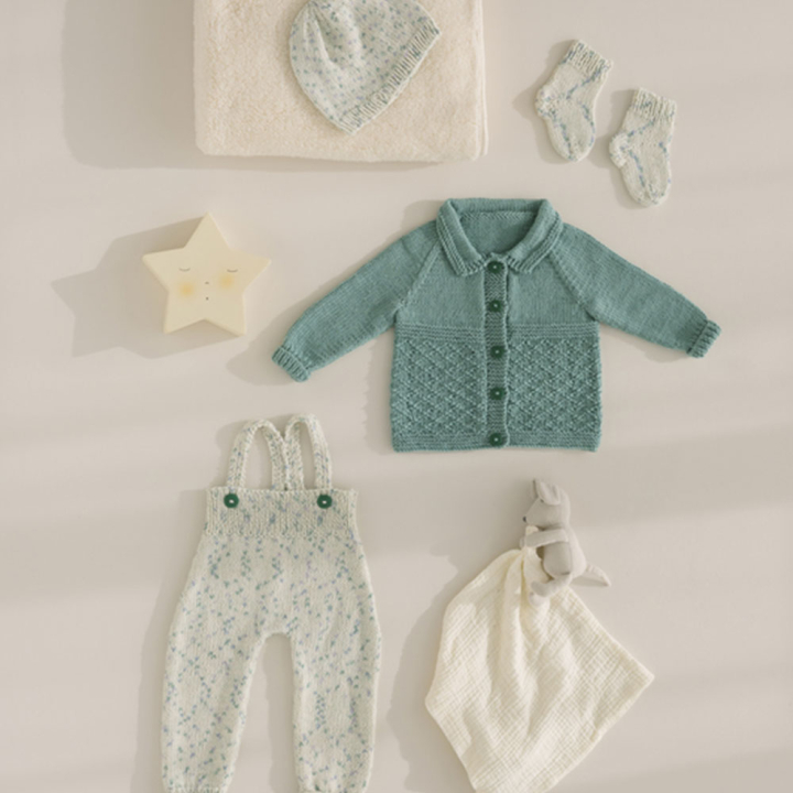 Livre 12 projets tricot pour bébé - DMC - Rougier et Plé