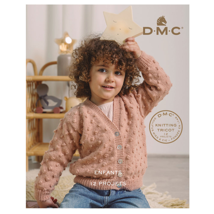 Livre 12 projets tricot pour enfants - DMC - Rougier et Plé