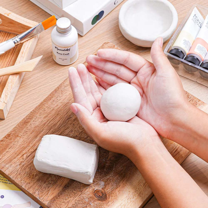 Kit de poterie - Argile autodurcissante - Figured'Art - Rougier et Plé