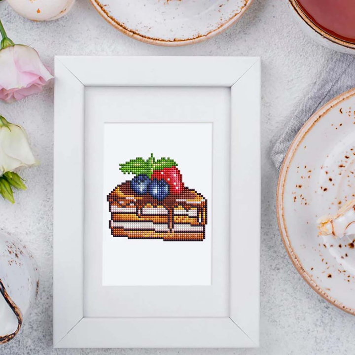 Mini Série Diamond Painting Gâteaux - Figured'Art - Rougier et Plé