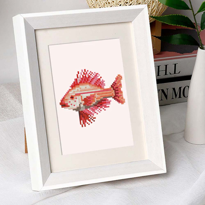 Mini Série Diamond Painting Poissons - Figured'Art - Rougier et Plé