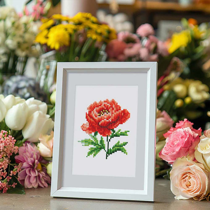 Mini Série Diamond Painting Fleurs 2 - Figured'Art - Rougier et Plé