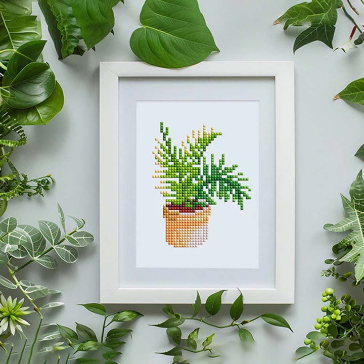 Mini Série Diamond Painting Plantes 3 - Figured'Art - Rougier et Plé